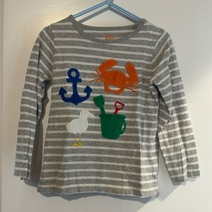 Baby Boden Beach Life Longsleeve T-shirt, Size 2-3Y